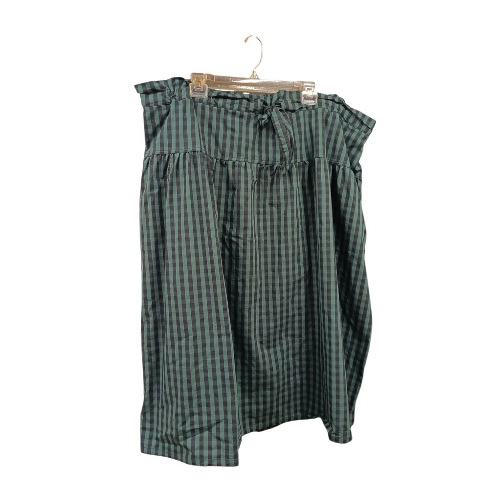Draper James RSVP Women's Skirt Size 2X Green/Black